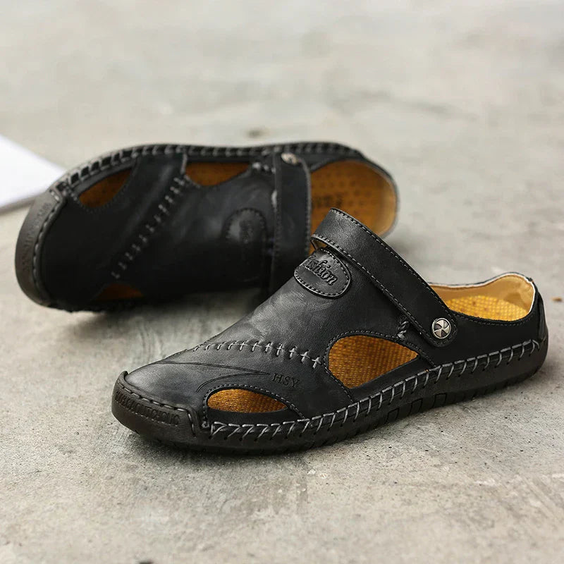 Sandales Orthopédiques en Cuir | OrthoFlex